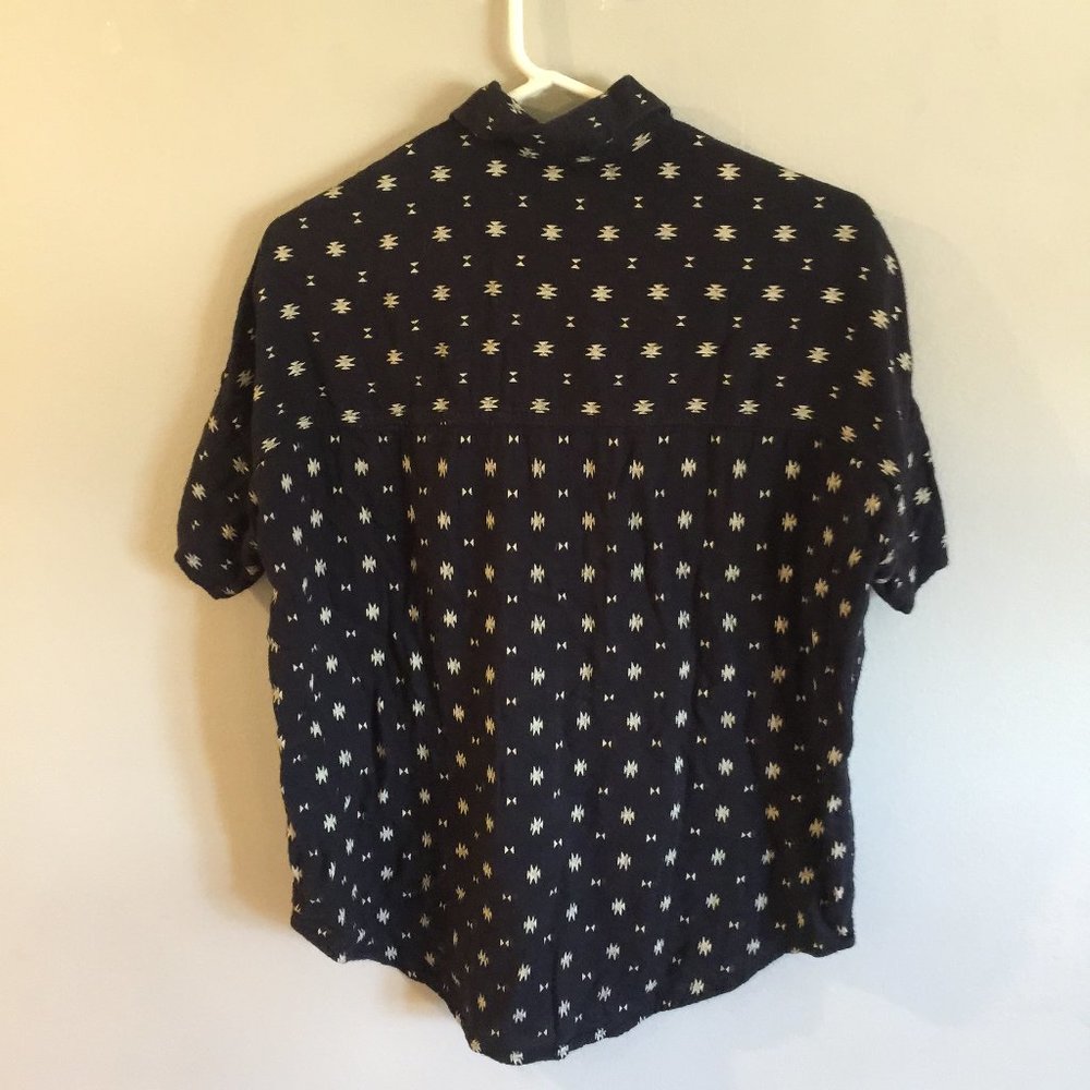 Madewell Aztec Pattern Loose Button-Up - image 3